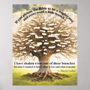 Martin Luther cita poster