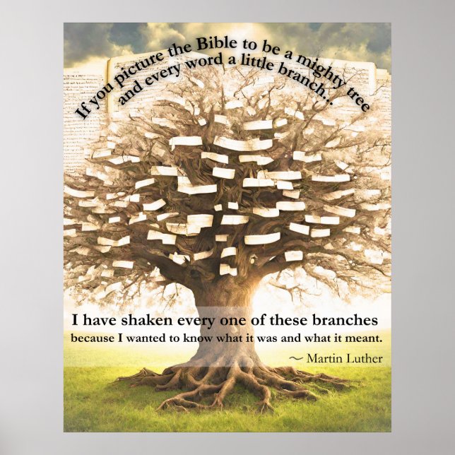 Martin Luther cita poster (Frente)