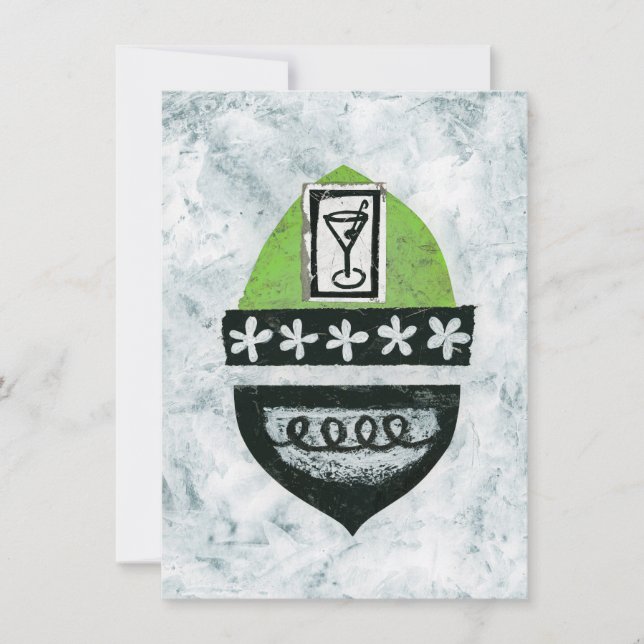 Martini Break - Cartão de Saudação (Frente)