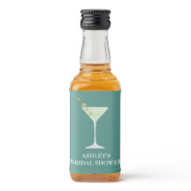 Martini Cocktail Wedding Favor Bachelorette
