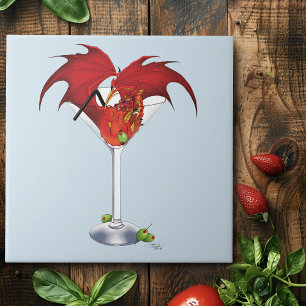 Martini Fantasy Red Dragon