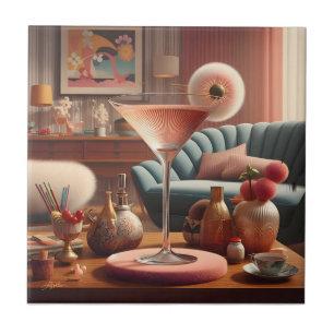 Martini Futurista Atômico de Cerejeira em Flor