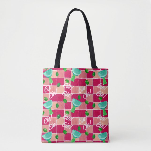 Martini Tote Bag (Frente)