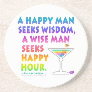 MARTINI ZEN: Homem Sábio Procura Porta-Copos da Ho