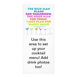 MARTINI ZEN - Plano para Happy Hour Cartão de Exp