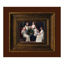 Mártires Reais Russos Romanov Poster Impressão