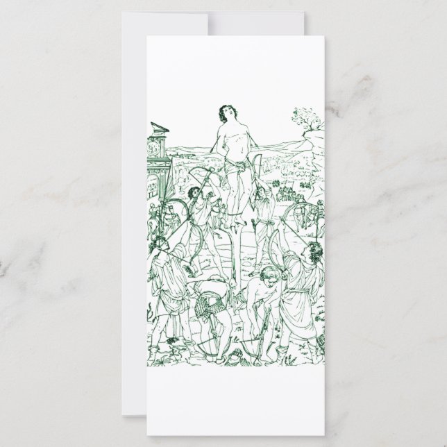 Martírio de Santo Sebastian (Frente)