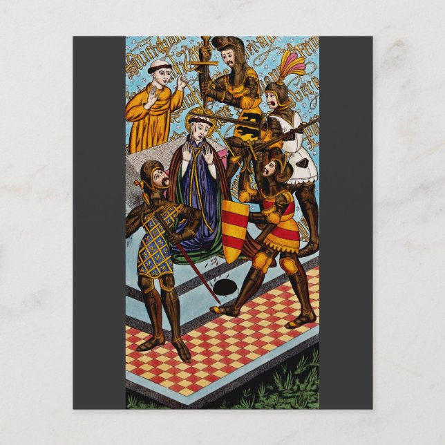 Martírio do Santo Thomas de Canterbury (Frente)