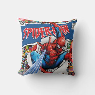 marvel comics homem-aranha Almofada de Arremesso