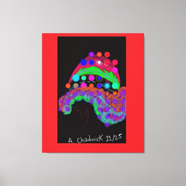 Marvelous Miss Funny Girl Stretched Canvas Print (Frente)