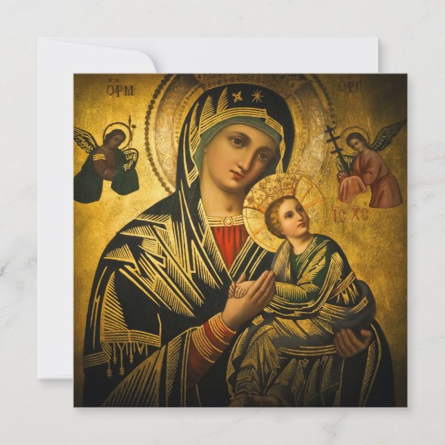 Mary and the Baby Jesus (Frente)