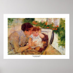 Mary Cassatt.1881.Susan que consola o impressão d