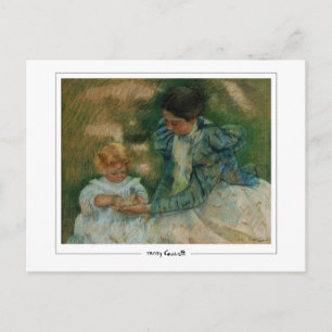 Mary Cassatt #295 - Cartão Postal de Arte Fina