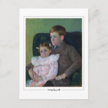 Mary Cassatt #398 - Cartão postal de arte fina