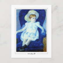Mary Cassatt #415 - Cartão Postal de Arte Fina