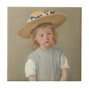 Mary Cassatt - Criança num Chapéu de Palha