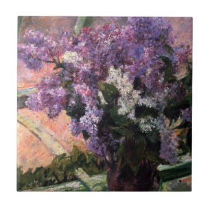 Mary Cassatt - Lilases numa Janela