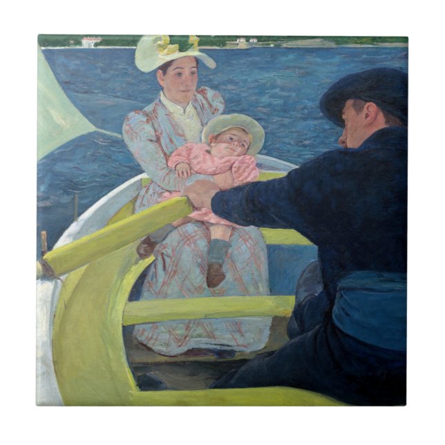 Mary Cassatt - O Partido do Barco (Frente)