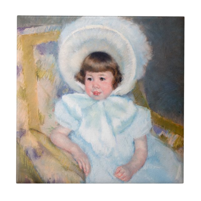 Mary Cassatt - Retrato Louise-Aurore Villeboeuf (Frente)