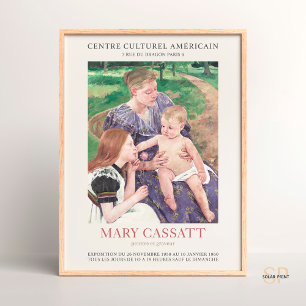 Mary Cassatt The Family Paintings Art Impressão