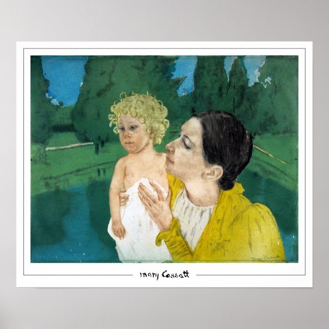 Mary Cassatt Zedign Art Poster nº 128 (Frente)