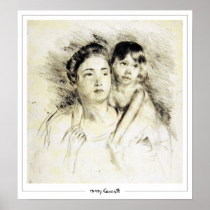Mary Cassatt Zedign Art Poster nº 197
