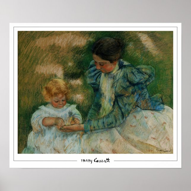 Mary Cassatt Zedign Art Poster nº 295 (Frente)