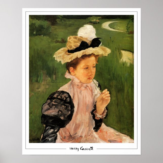 Mary Cassatt Zedign Art Poster nº 92 (Frente)