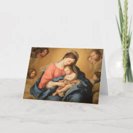 Mary Com Cartão De Dia de as mães Jesus