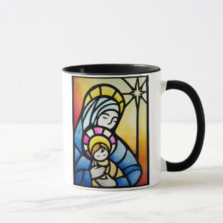 Mary e Jesus mantiveram caneca de vidro