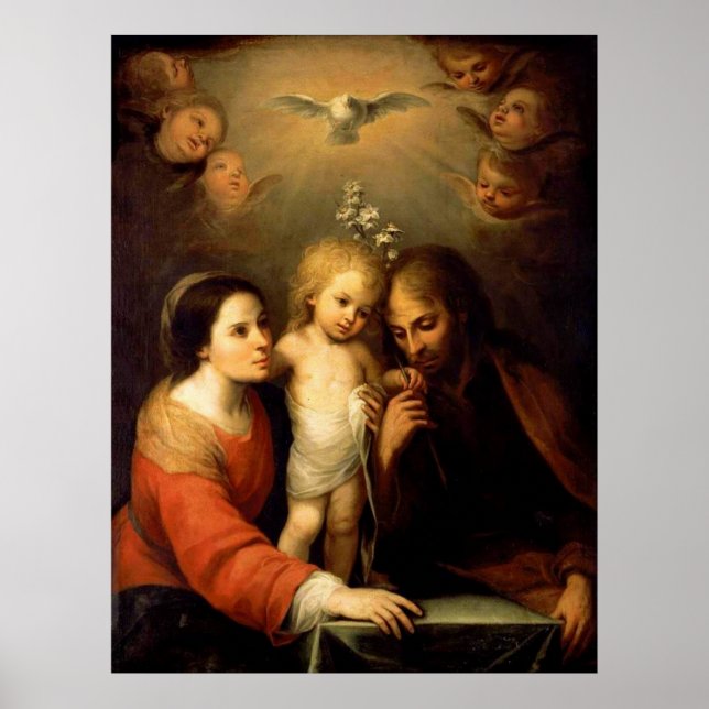 Mary, Jesus, e Joseph Poster (Frente)