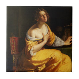 Mary Magdalene (por Artemisia Gentileschi)