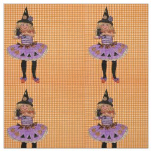 Mary, o Tecido da Bruxa de Halloween