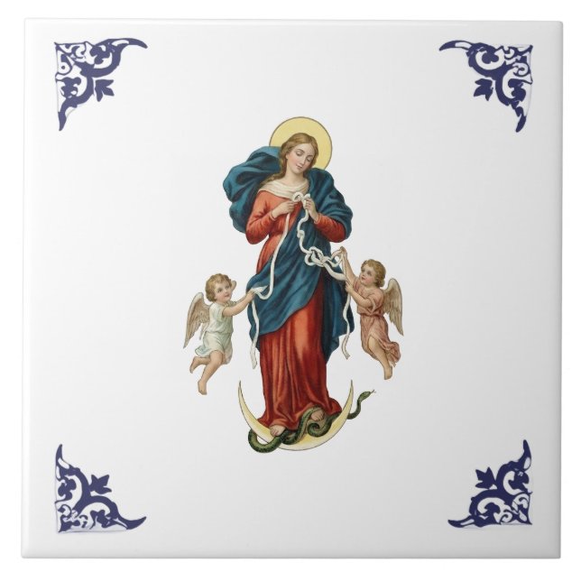 Mary Our Lady Undoer of Knots Religious (Frente)