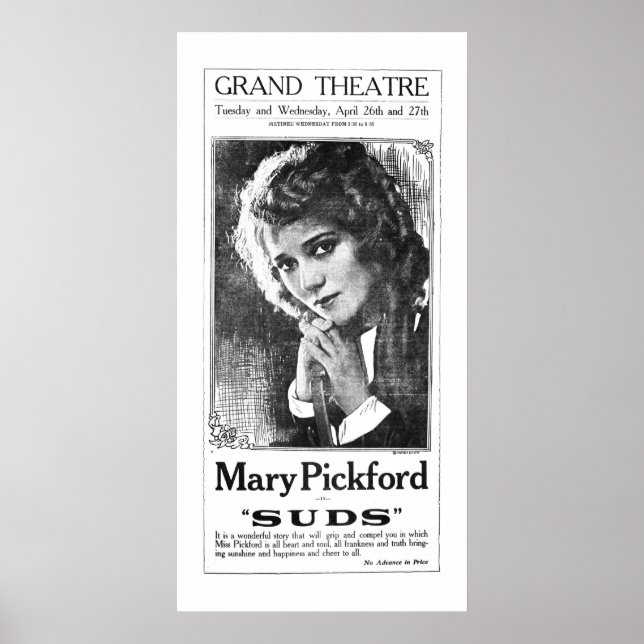Mary Pickford, 1921, filme e poster (Frente)