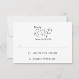 Mary - RSVP Mínimo Moderno