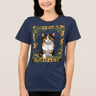Maryland Calico Cat E Black Eyed Susan Flowers 4