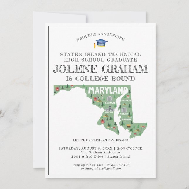Maryland | Festa de formatura Colégio (Frente)