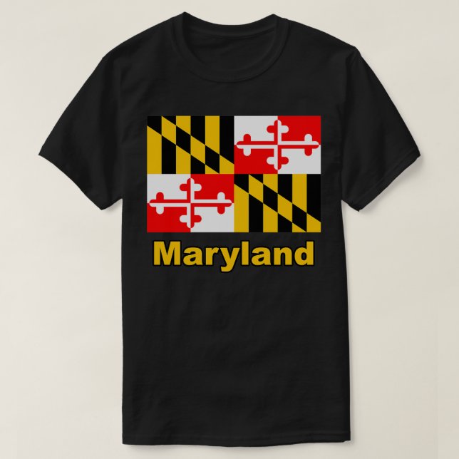 Maryland State Flag Baltimore Pullover  (Frente do Design)