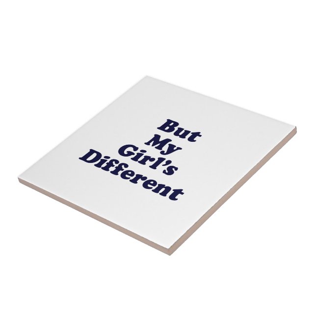 Mas minha garota é diferente (Lateral)