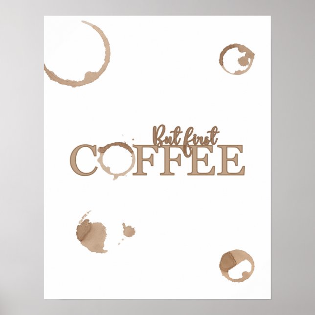 Mas o primeiro Poster de café (Frente)