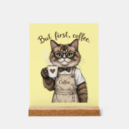 Mas Primeiro, Gato De Café