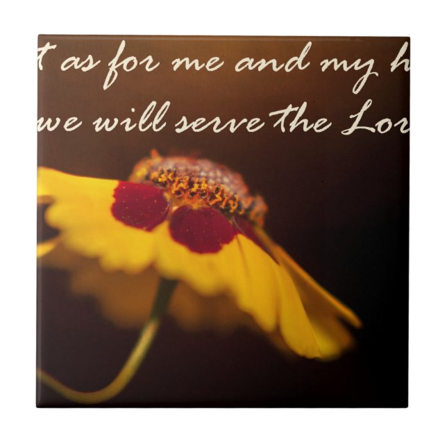 Mas quanto para a mim e a minha casa, nós (Frente)