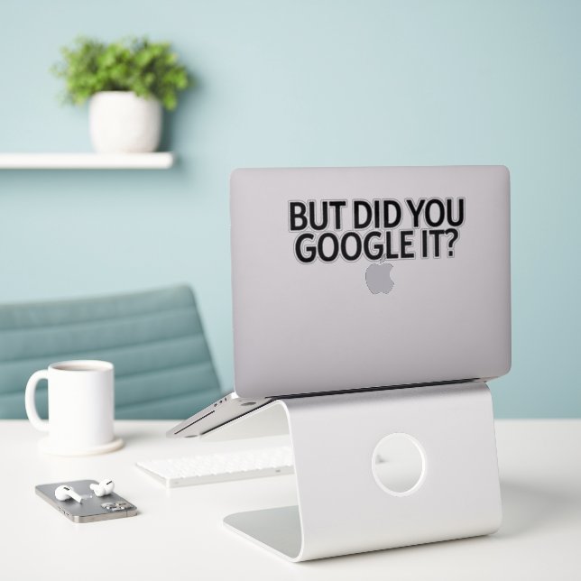Mas Você Procurou No Google? Adesivo (Laptop na mesa)
