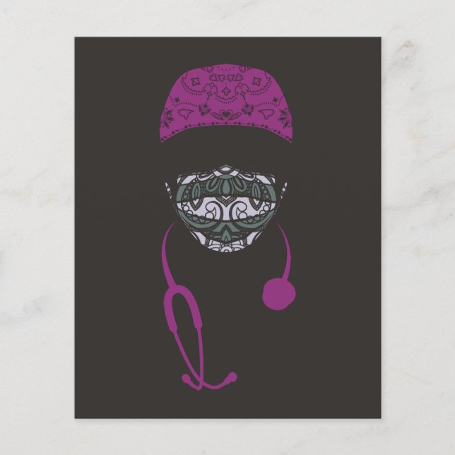 máscara armada (Frente)