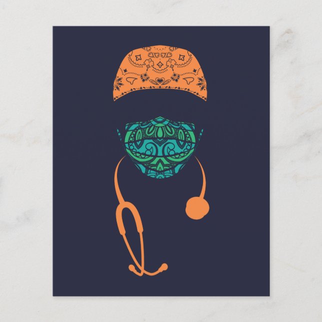 máscara armada (Frente)