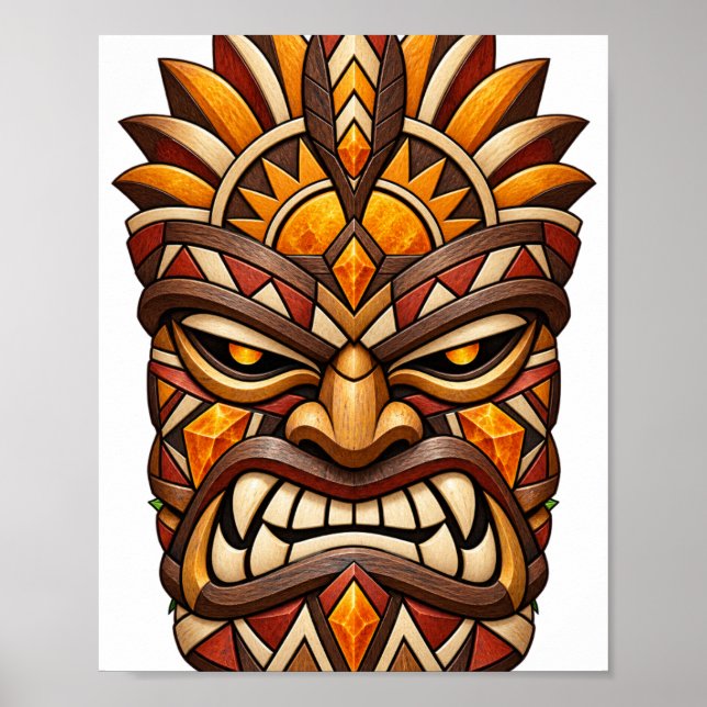 Máscara de Bronze Ember Poster (Frente)