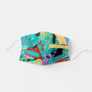 Máscara de Cara Bloqueada por Cor