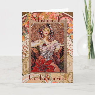 Máscara de convite adequada para qualquer ocasião