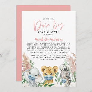 Máscara de cóvulo de animal giro por bebê